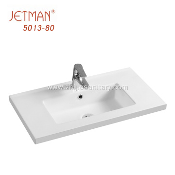 ceramic cabinet feather mid edge basin